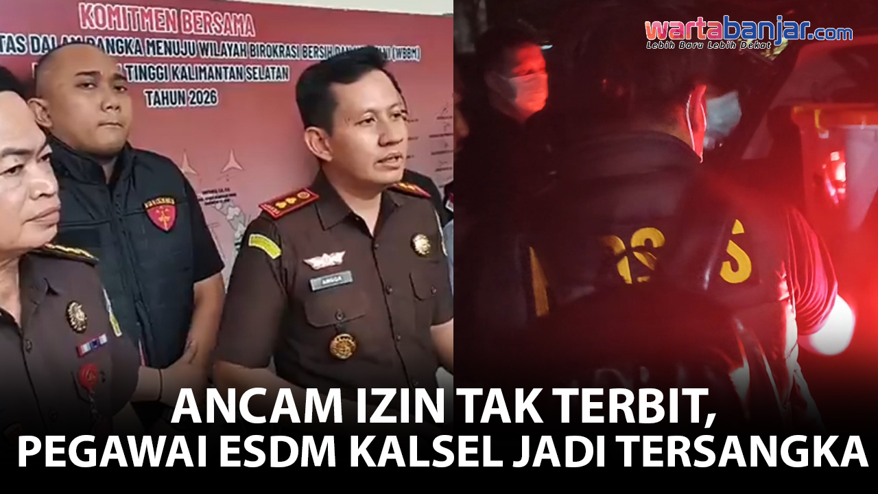 VIDEO - Kejati Ungkap Modus Pegawai ESDM Kalsel Saat Korupsi Perizinan Tambang, Raup Rp1,2 Miliar