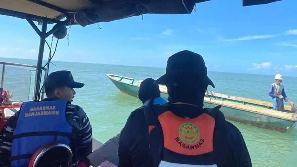 Kapal Penabrak Misterius, ABK Mega Harapan Ditemukan Meninggal di Perairan Pulau Sebuku Kotabaru