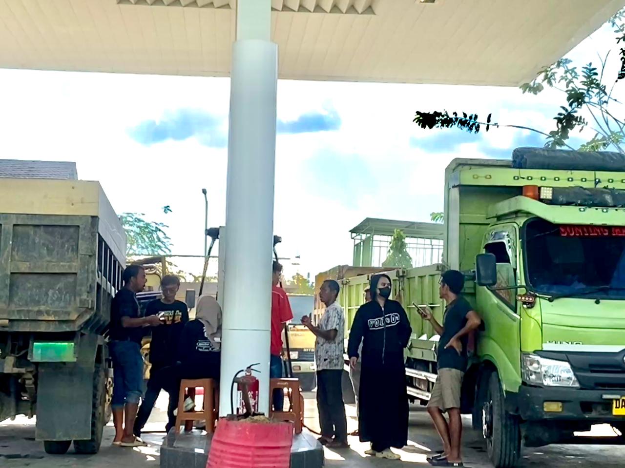 Disdag HST Temukan Dugaan Pungli dan Pembatasan Jatah Solar Subsidi Saat Monitoring SPBU