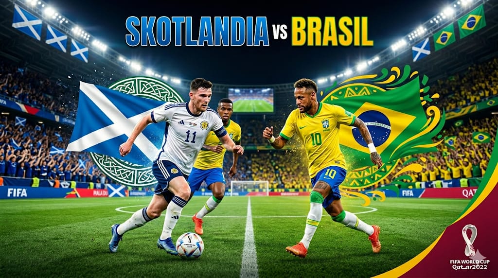 Live Skor Piala Dunia 2026 Hasil Skotlandia vs Brasil, Menanti Sentuhan Neymar di Laga Penentu