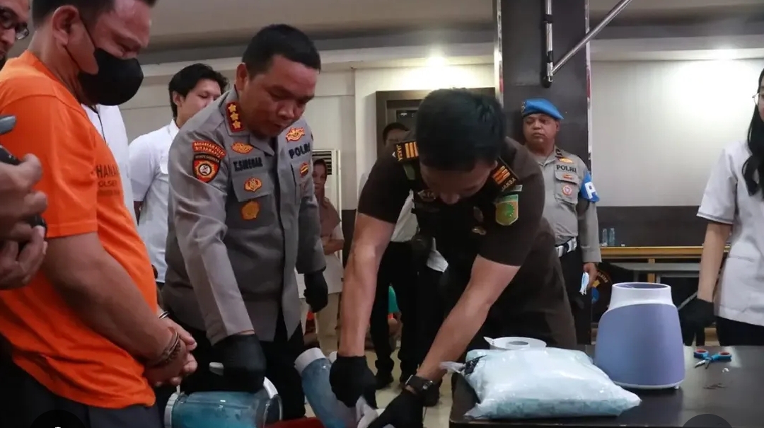 19 Kg Sabu dari 14 Kasus Narkoba di Banjarmasin 'Diblender', Ada Ekstasi dari Afrika