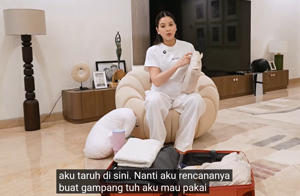Alyssa Daguise Unboxing Isi Koper Persalinannya yang Harus Dibawa ke RS Saat Hendak Melahirkan Baby Soso