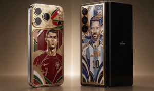 Caviar merilis Samsung Galaxy Z Fold 8 dan iPhone 17 Pro edisi Messi dan Ronaldo