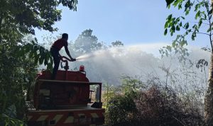 Foto kebakaran laha di Batu ampar