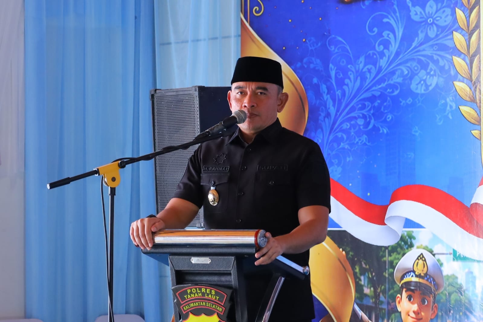 Bupati H Rahmat Trianto Ajak Polres Tanah Laut Perkuat Kolaborasi, Dukung Swasembada Energi