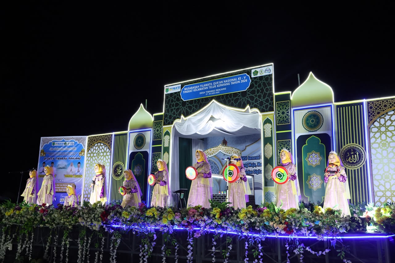 Desa Tibarau Panjang Raih Juara 1 MTQN Ke-5 Teluk Kepayang