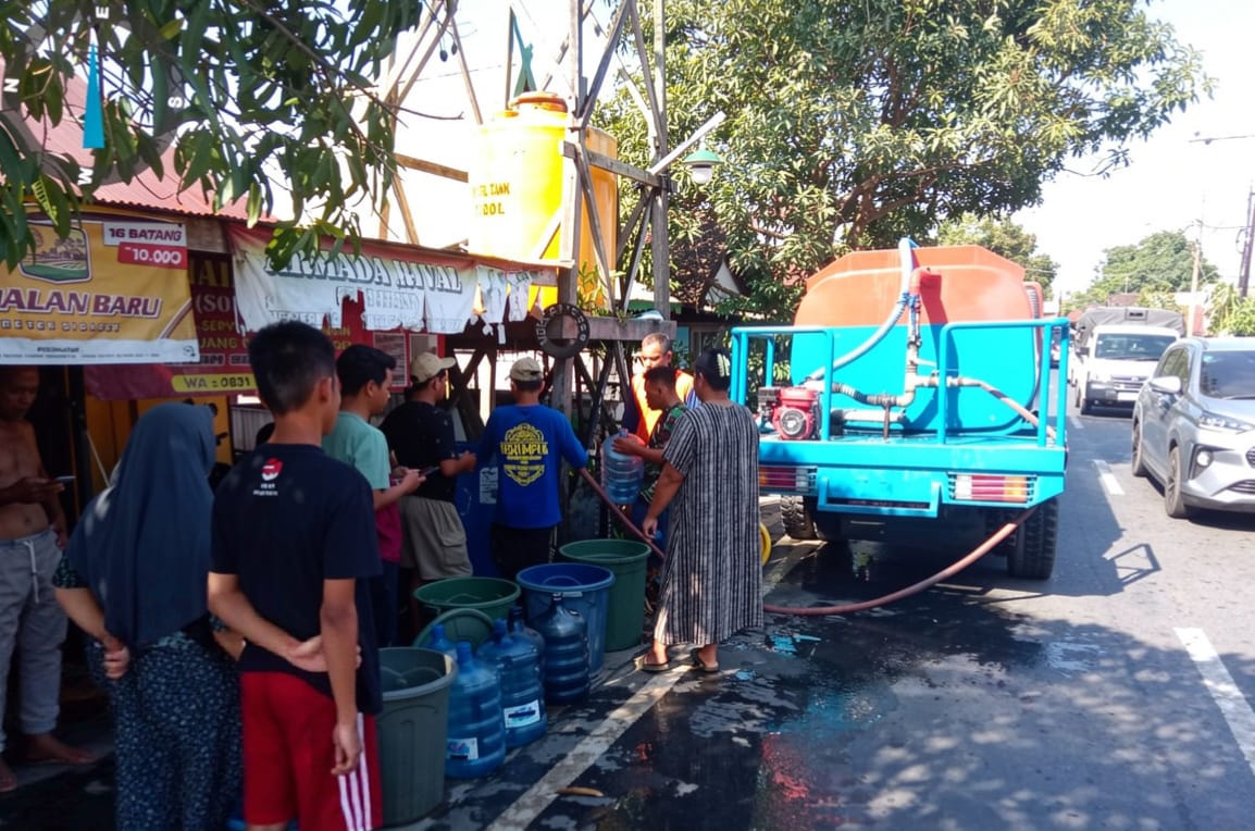 Hadapi Kekeringan, BPBD Banjar Salurkan 410 Ribu Liter Air Bersih ke 6 Kecamatan