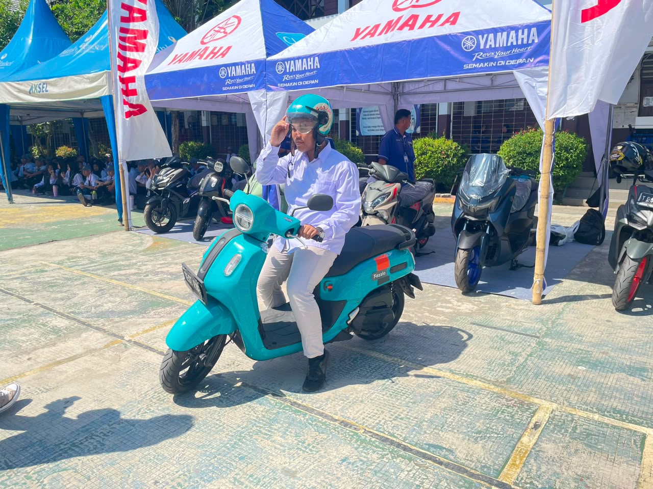 Even YESS!! Kita Udah SMA PT STSJ Yamaha, Buat MPLS SMKN 1 Banjarmasin Lebih Seru