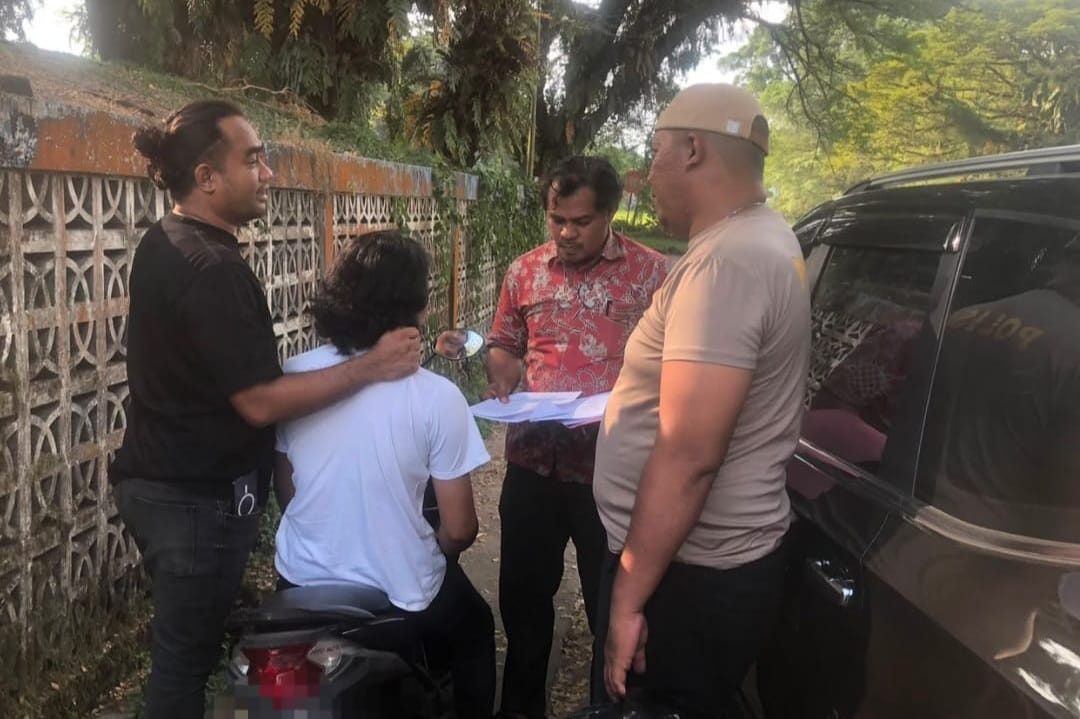 Polisi Amankan Seorang Pria di Murung Pudak Tabalong, Pencurian Kabel Tembaga di Jalur Pipa Minyak
