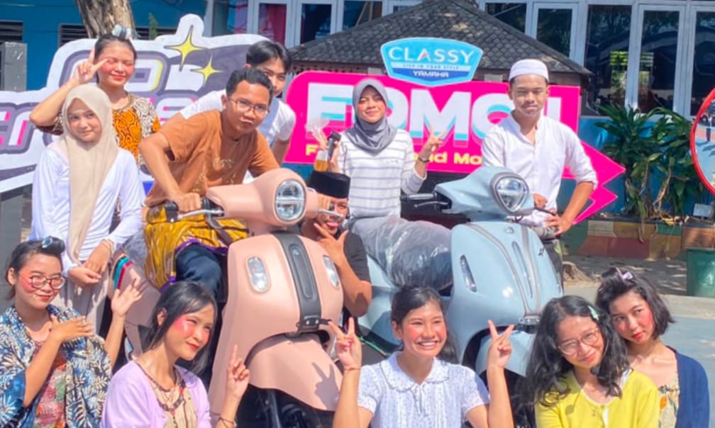 Siswa SMAN 2 Banjarmasin Tampilkan Bakat di MPLS Kolaborasi Yamaha
