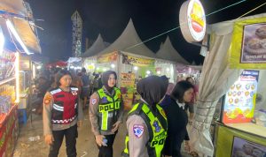 Polres Tabalong Amankan Bazar UMKM Kreatif Tabalong Smart 2026, Pengunjung Diimbau Jaga Ketertiban