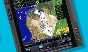 Ilustrasi perangkat navigasi Garmin