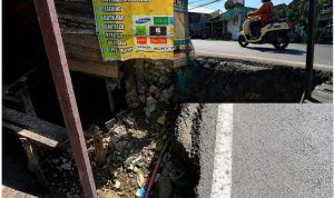 Lobang pinggir jalan Veteran02
