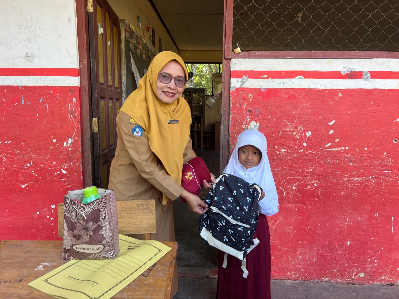 Nor Aqila Jadi Satu-satunya Murid Baru di SDN 2 Lokbatu Tabalong, Pihak Sekolah Tetap Antusias Gelar Penyambutan