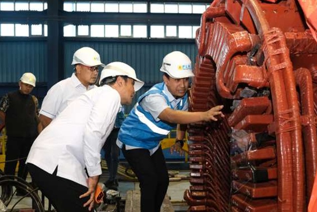 Kebut Pemulihan Listrik Kalsel, PLN Lakukan Sejumlah Perbaikan Stator Generator di PLTU Asam-asam