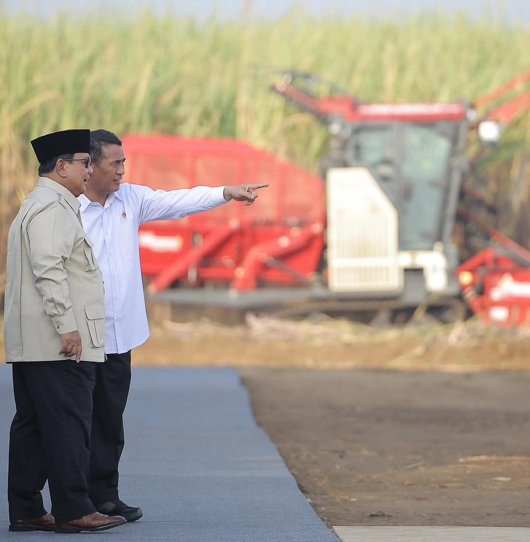 Mentan Amran Tegaskan Pabrik Wajib Punya Kebun Tebu, Arahan Presiden Produksi Gula Digenjot