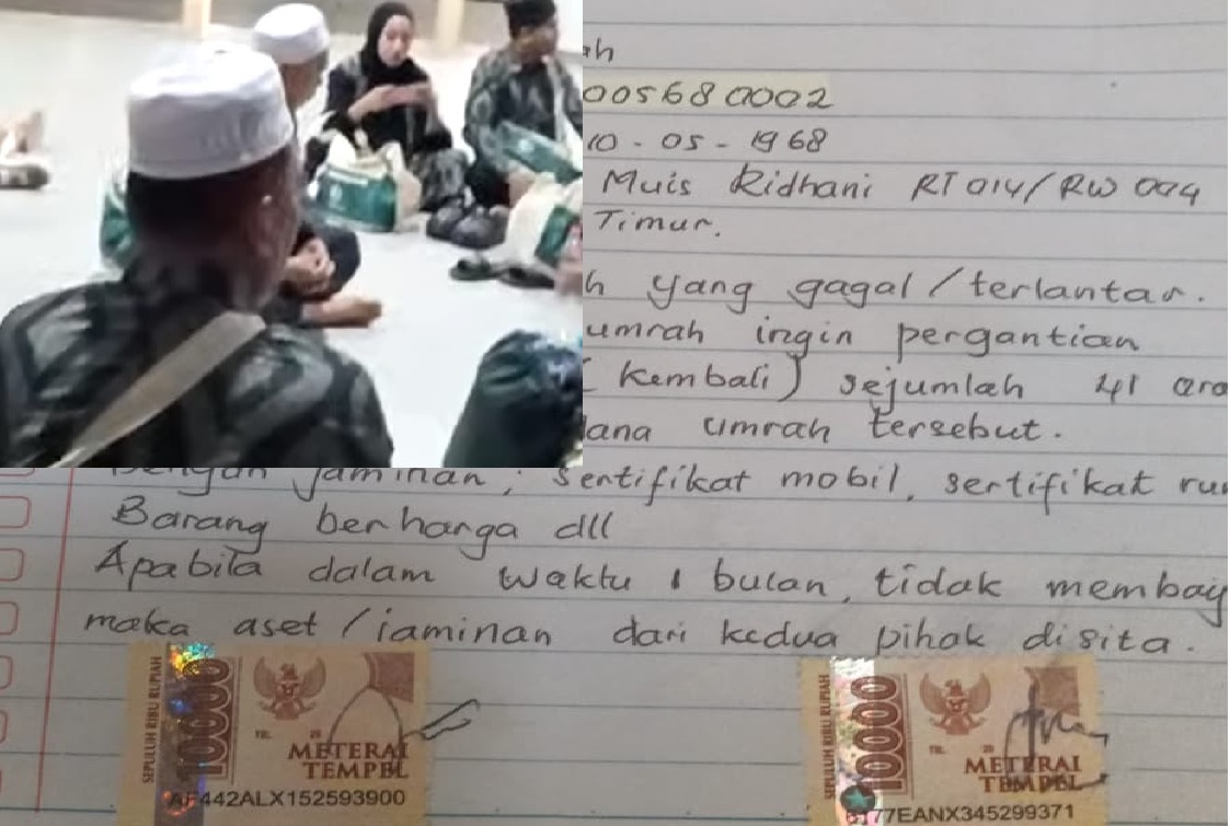 41 Anggota Jemaah Umrah asal HST Gagal Berangkat, Sebagian Sudah di Bandara, Penyelenggara Teken Surat Pengembalian Dana