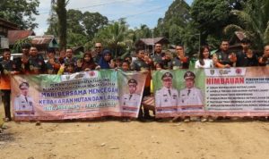 Sosialisasi Cegah Karhutla BPBD Tabalong