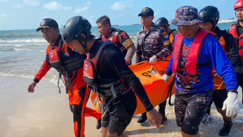 Murid SDN 003 Balikpapan Tengah Ditemukan Mengapung di Pantai Kemala Setelah Terseret Arus Tinggi