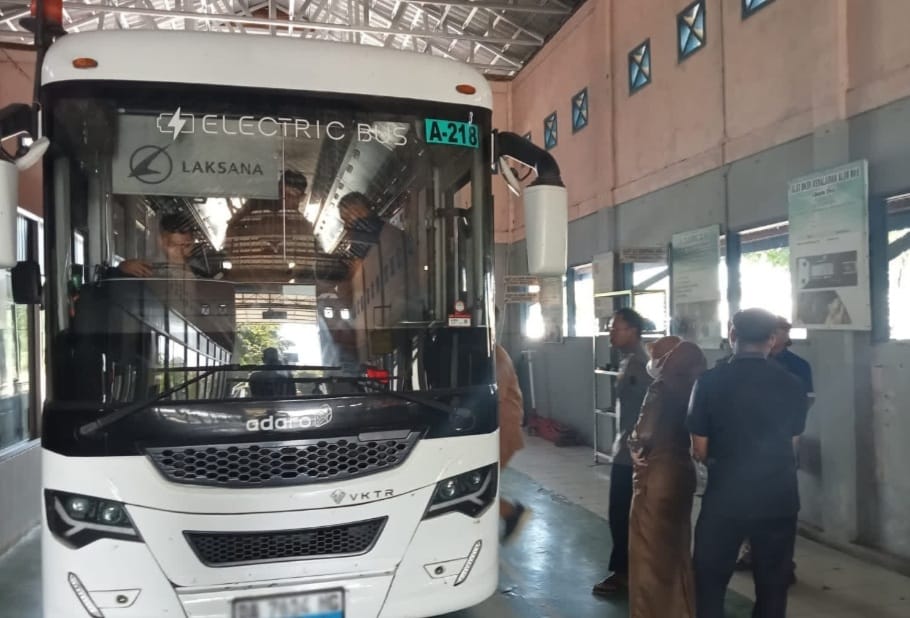 Tabalong Jadi yang Pertama di Kalsel Layani Uji KIR Kendaraan Listrik, Tiga Bus Listrik Sudah Diuji