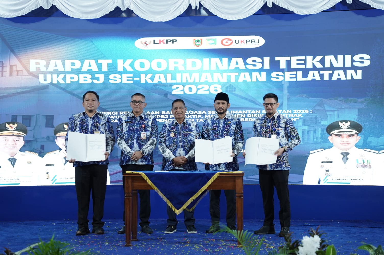Wakil Bupati Tanah Laut Buka Rakortek UKPBJ Kalimantan Selatan guna Perkuat Tata Kelola Pengadaan Barang Jasa