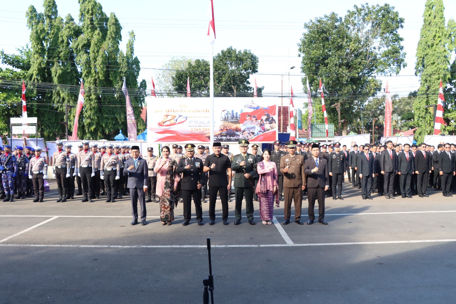 Hari Bhayangkara ke-80, Polres Tanah Laut Tegaskan Komitmen Transformasi Pelayanan dan Pengabdian Mewujudkan Kamtibmas