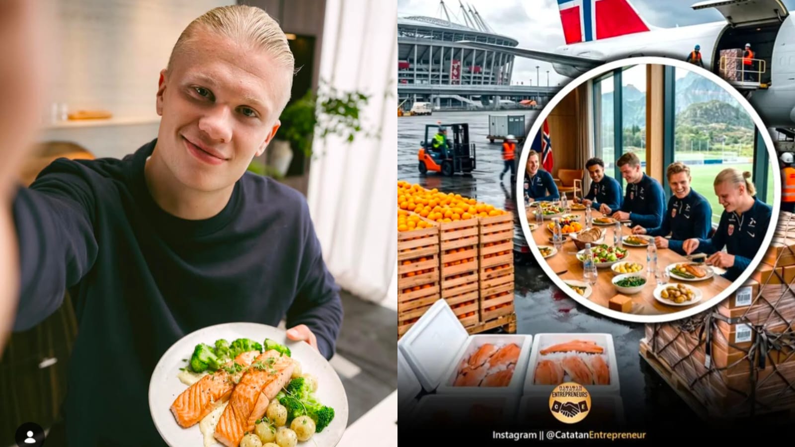 Dukung Performa Pemain di Piala Dunia 2026, Federasi Sepakbola Norwegia Kirim Ribuan Kilogram Makanan untuk Haaland Cs ke AS