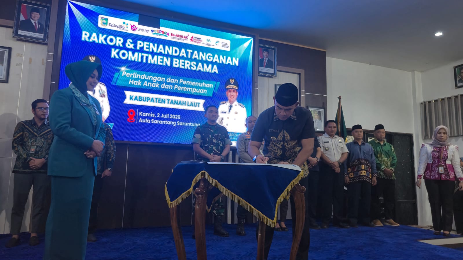 Pemkab Tanah Laut Tegaskan Komitmen Bersama Lindungi Anak dan Perempuan dari Kekerasan Hingga Narkoba