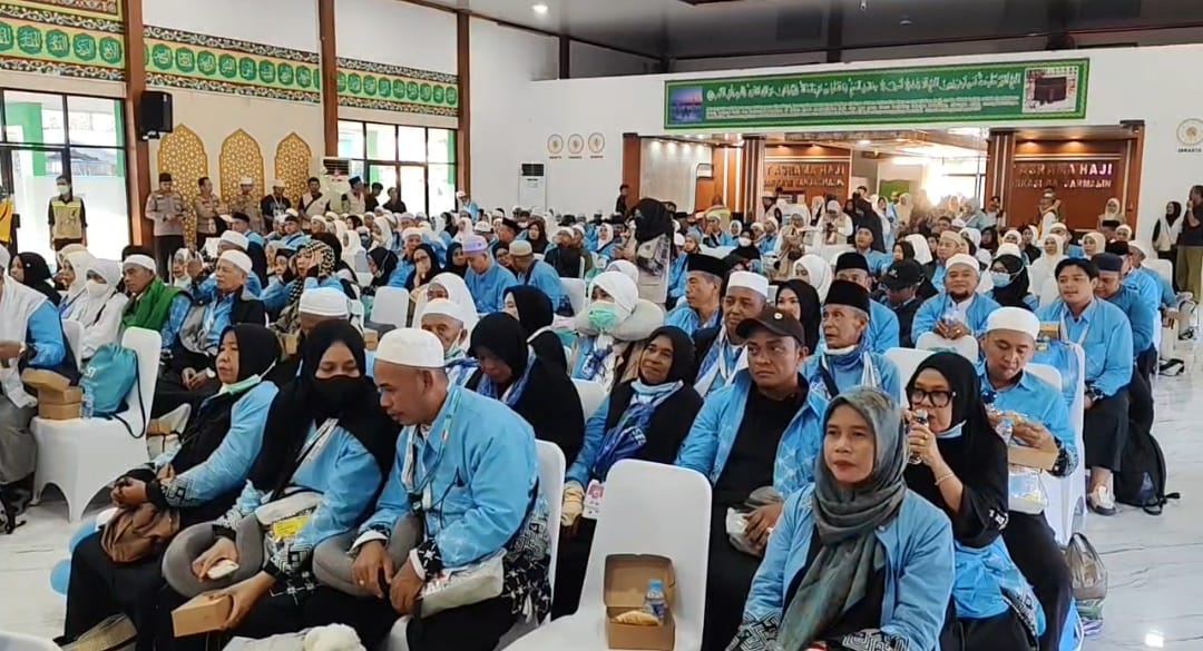 Keluarga 9 Jemaah Haji Debarkasi Banjarmasin yang Wafat di Tanah Suci Dapat Pendampingan dan Hak Asuransi dari Pemerintah