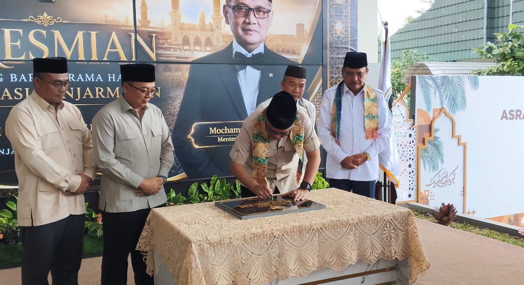 Gedung Marwah Asrama Haji Banjarmasin Diresmikan, Fasilitasnya Setara Hotel Bintang Tiga