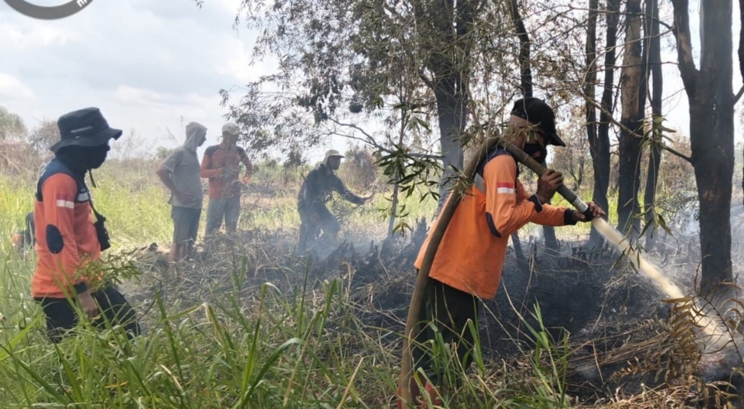 Tanggulangi Karhutla, Heli Water Bombing Siramkan Jutaan Liter Air di Kalteng dalam Lima Hari