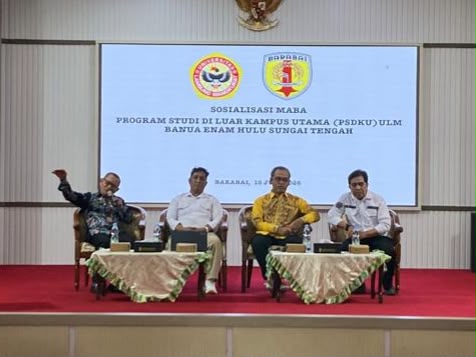 Pendaftaran Mahasiswa Baru PSDKU ULM HST Dibuka 14–18 Juli 2026, ini Tiga Jurusan yang Tersedia