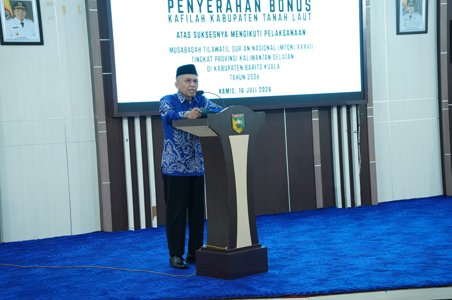 Resmi Jabat Plh. Kepala Kemenag Tanah Laut, Wahyudi Siap Laksanakan Konsolidasi dan Sinergi Internal