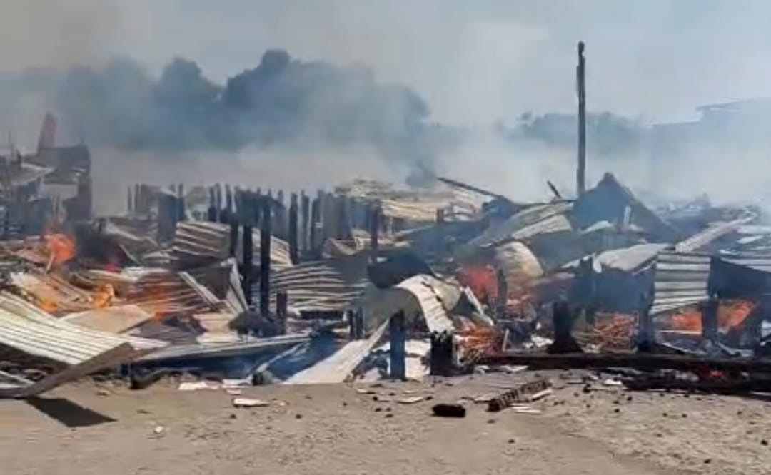 Sejumlah Rumah Hangus di Desa Muara Pulau Batola, Simak Cara Cegah Kebakaran di Tengah Musim Karhutla