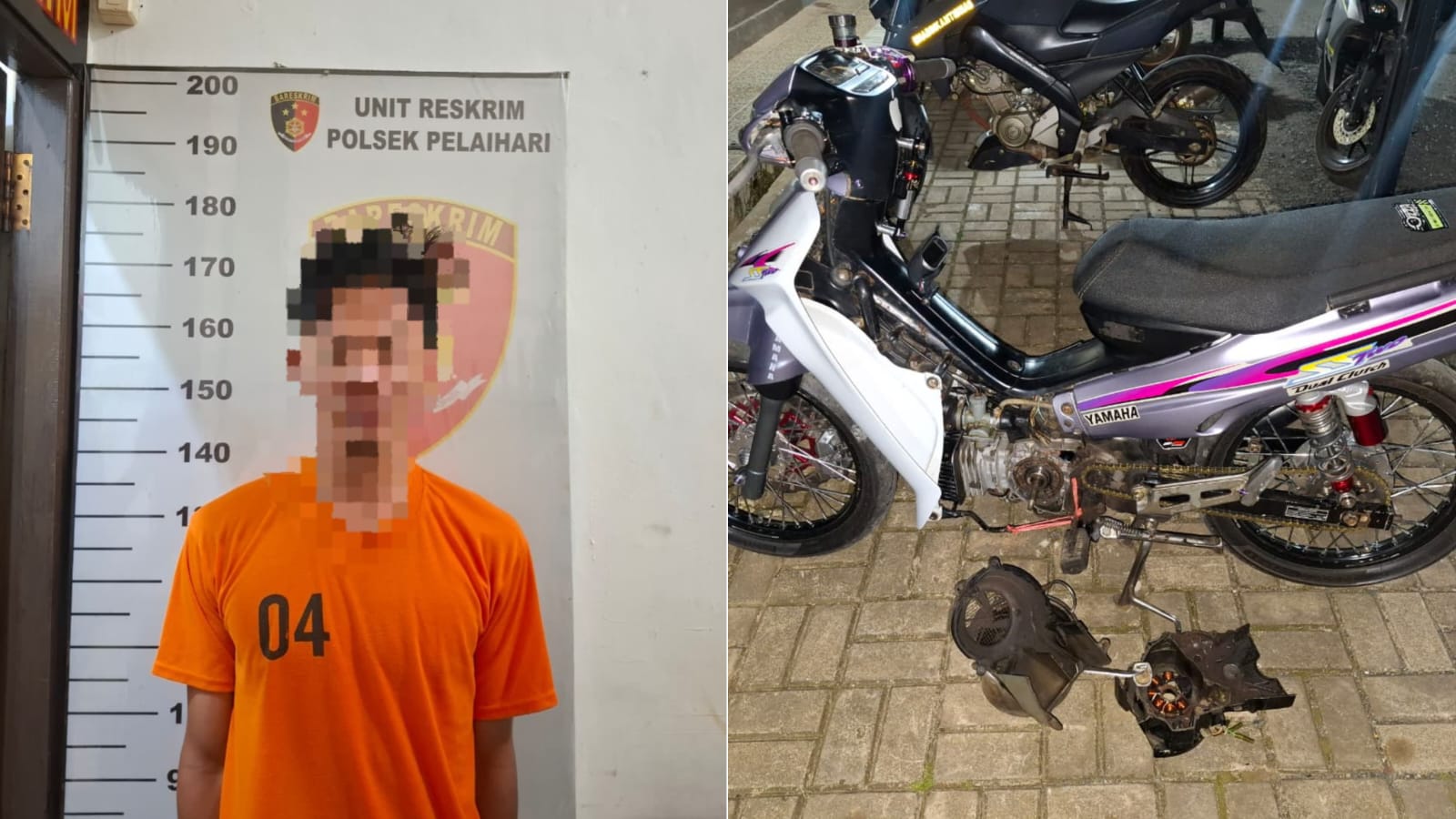 Bobol Gudang Bengkel di Desa Panggung Tanah Laut, Pemuda Asal Pabahanan Ditangkap Polsek Pelaihari