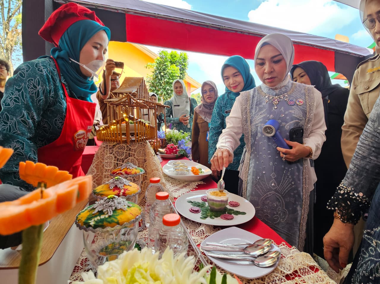Ketua TP PKK Kalsel Dukung Kreasi Menu Makanan Pendamping ASI (MPASI) Tepat Gizi dan Sesuai Usia