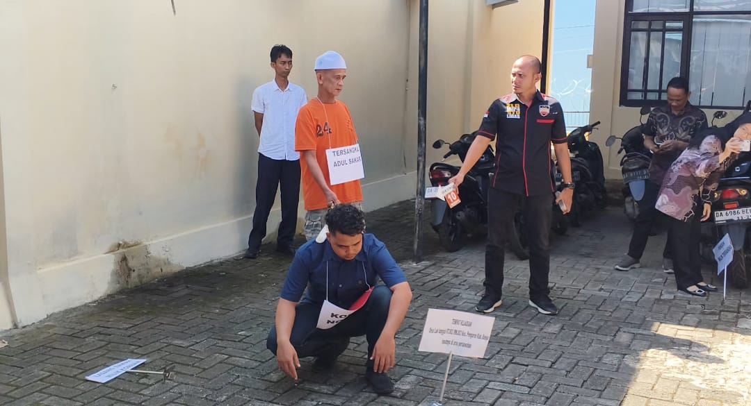 19 Adegan Kasus Pembunuhan IRT di Pengaron Banjar Diperagakan, Terungkap Kronologi hingga Hasil Visum