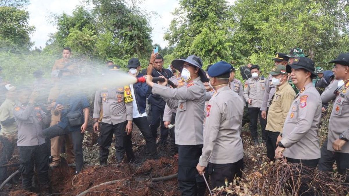 Delapan Warga Tumbang Nusa Jadi Tersangka Karhutla, Kapolda Kalteng: Tidak Ada dari Perusahaan