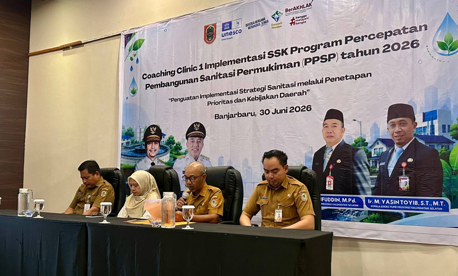 Dinas PUPR Kalsel Gelar Pelatihan Strategi Sanitasi Kabupaten