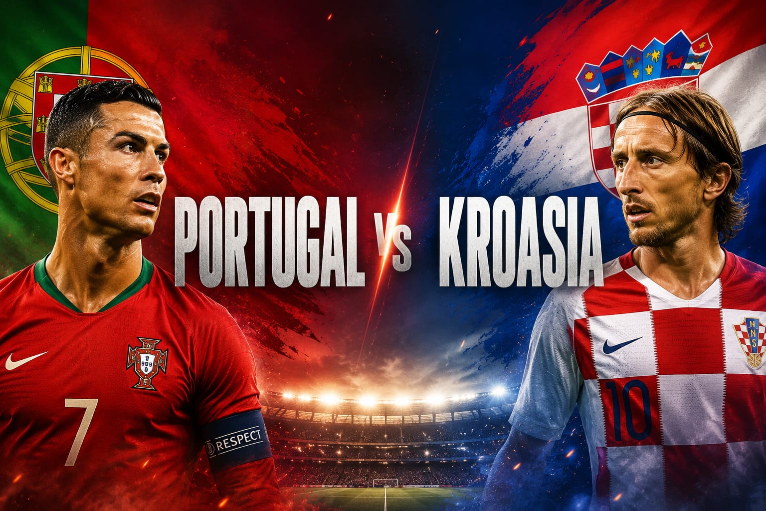 Jam Tayang Live Hasil Portugal vs Kroasia, Duel Terakhir Ronaldo vs Luka Modric di Piala Dunia?